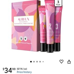 Pink Hair Removal Three-Step Set